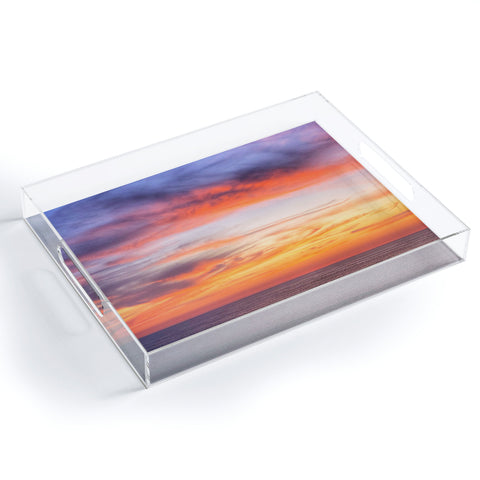 Shannon Clark Coastal Sunset Acrylic Tray
