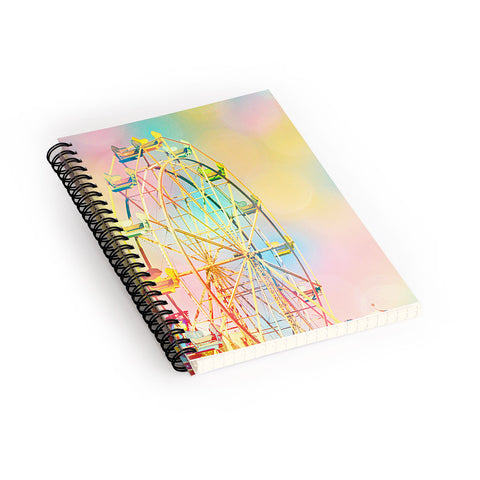 Shannon Clark Ferris Wheel Fun Spiral Notebook