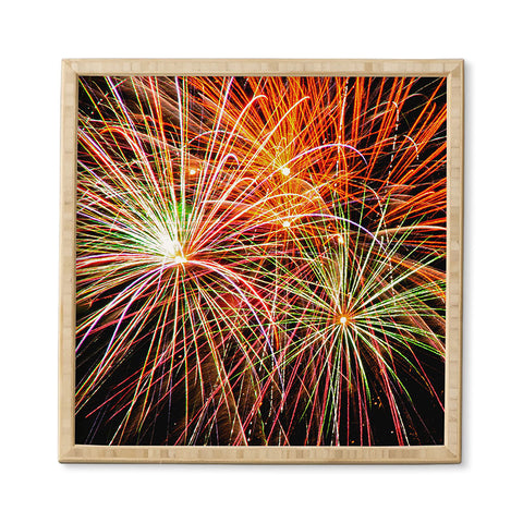 Shannon Clark Fireworks Framed Wall Art