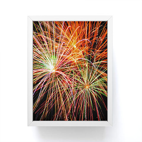 Shannon Clark Fireworks Framed Mini Art Print