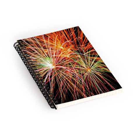 Shannon Clark Fireworks Spiral Notebook