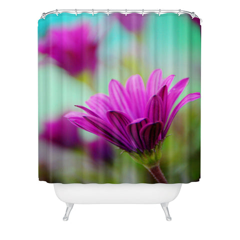 Shannon Clark Floral Pop Shower Curtain