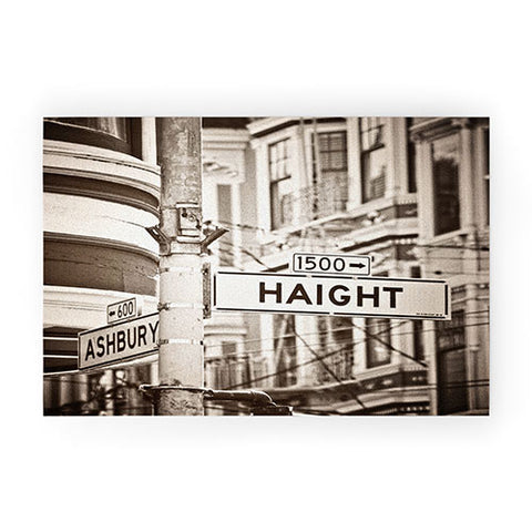 Shannon Clark Hangin On Haight Welcome Mat