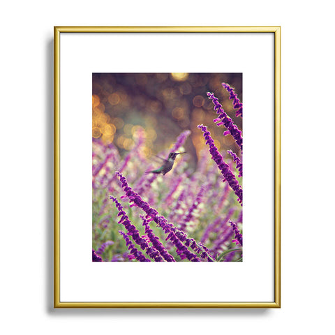 Shannon Clark Hummingbird 2 Metal Framed Art Print
