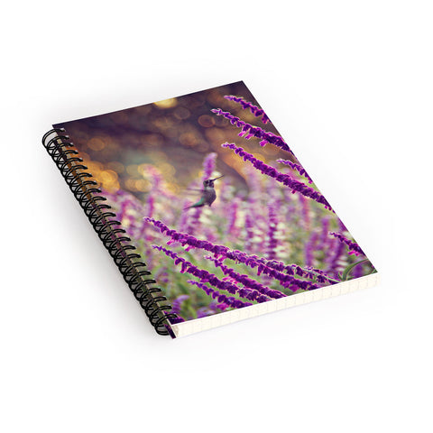 Shannon Clark Hummingbird 2 Spiral Notebook