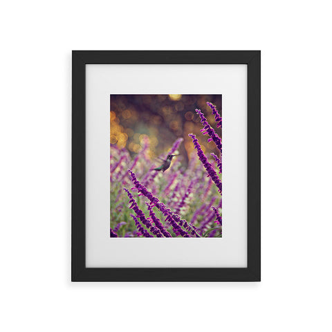 Shannon Clark Hummingbird 2 Framed Art Print