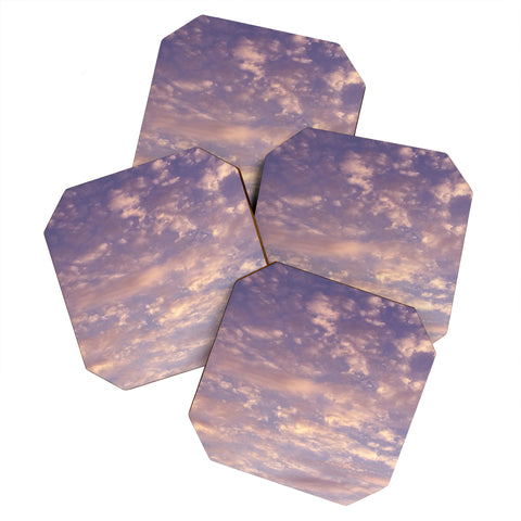Shannon Clark Lavender Sky Coaster Set