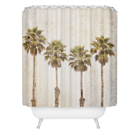 Shannon Clark Palm Paradise Shower Curtain