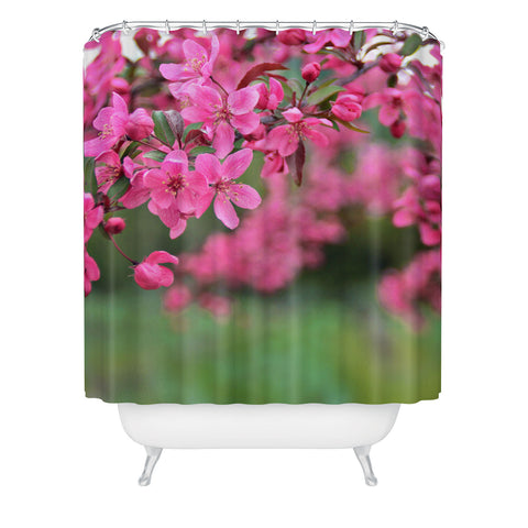 Shannon Clark Pink Perfection Shower Curtain