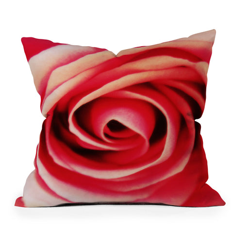 Shannon Clark Pink Rose 2 Throw Pillow