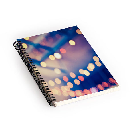 Shannon Clark Pretty Lights Spiral Notebook