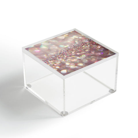 Shannon Clark Purple Glitter Acrylic Box