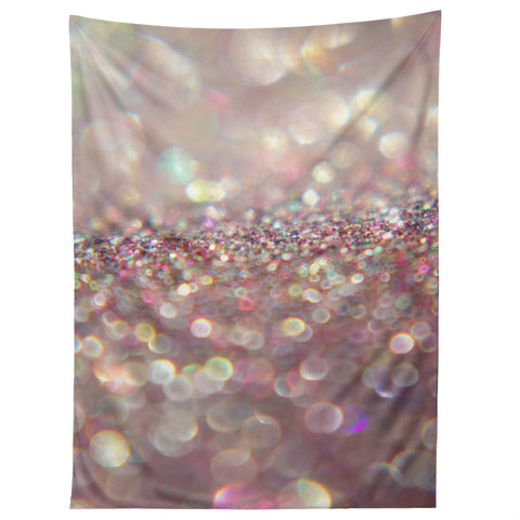 Shannon Clark Purple Glitter Tapestry