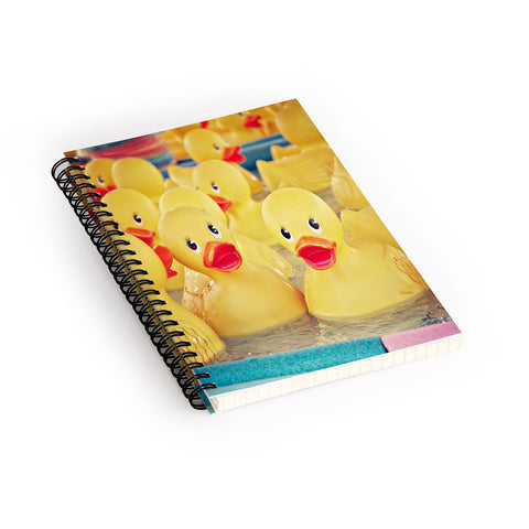 Shannon Clark Rubber Duckies Spiral Notebook