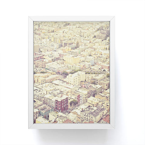 Shannon Clark San Fran Rooftops Framed Mini Art Print