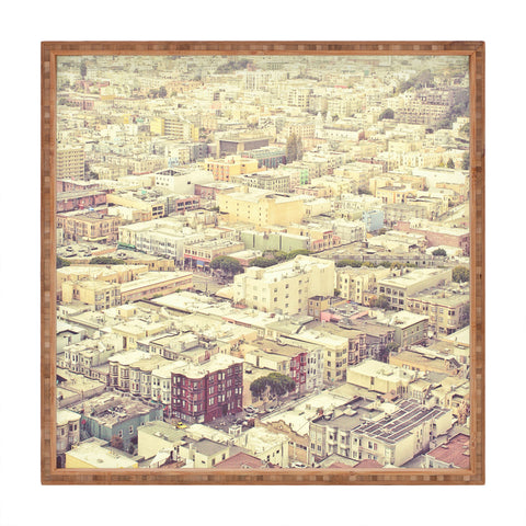 Shannon Clark San Fran Rooftops Square Tray