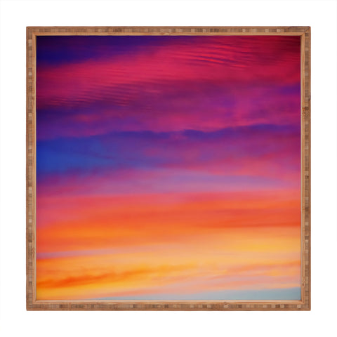 Shannon Clark Saturated Sky Square Tray