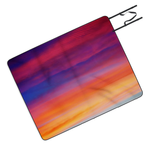 Shannon Clark Saturated Sky Picnic Blanket
