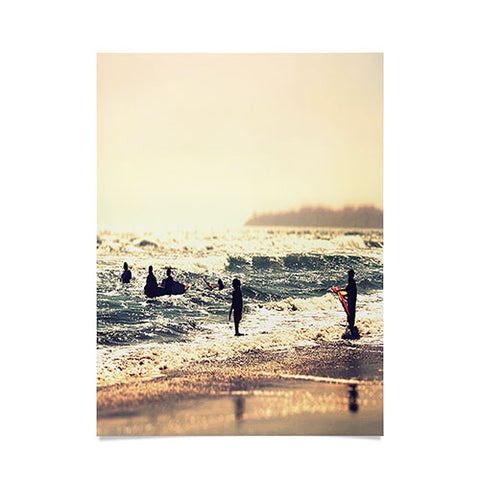 Shannon Clark Sunset Surfers Poster