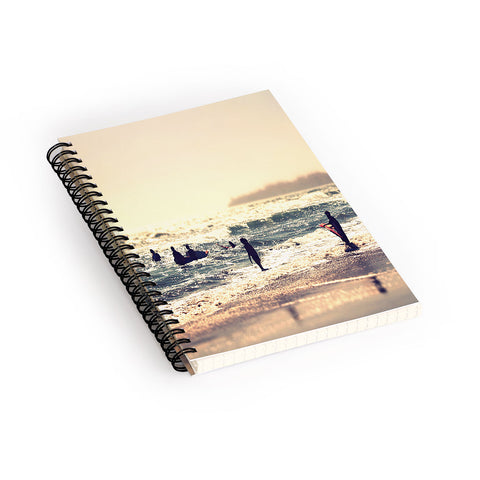 Shannon Clark Sunset Surfers Spiral Notebook