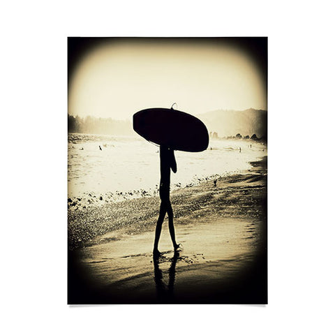 Shannon Clark Surfers Silhouette Poster