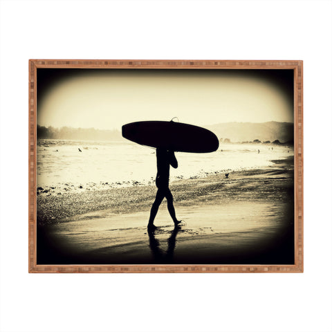 Shannon Clark Surfers Silhouette Rectangular Tray