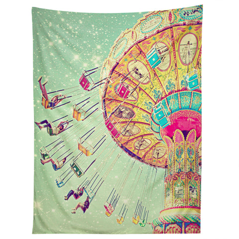 Shannon Clark Swinging Through Stars Tapestry