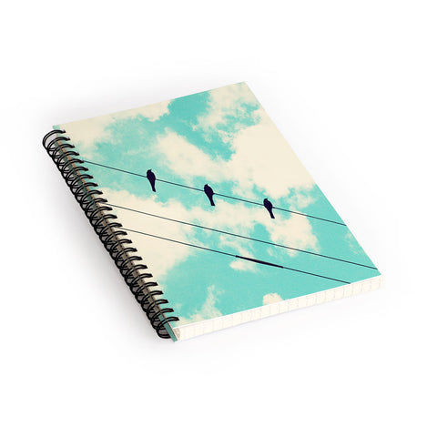 Shannon Clark Three Little Birds Spiral Notebook