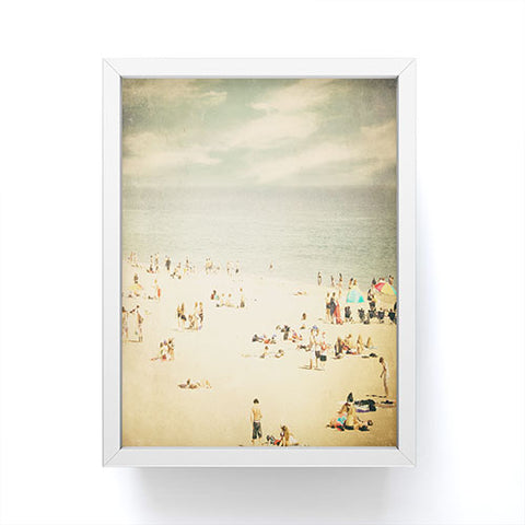 Shannon Clark Vintage Beach Framed Mini Art Print