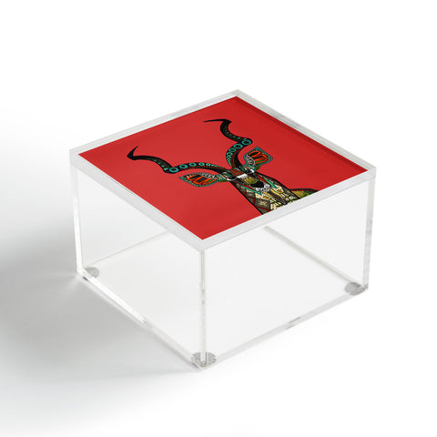 Sharon Turner antelope red Acrylic Box