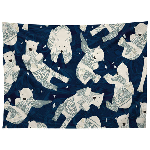 Sharon Turner arctic polar bears Tapestry