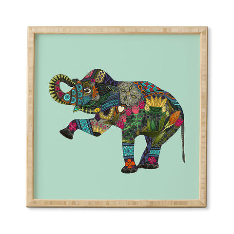Sharon Turner asian elephant Framed Wall Art