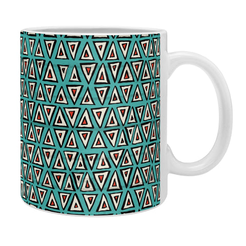 Sharon Turner aziza shakal turquoise Coffee Mug
