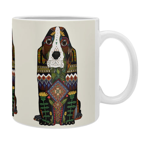 Sharon Turner Basset Hound love Coffee Mug
