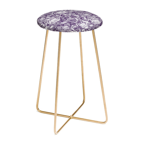 Sharon Turner BITE ME roses orchids ACAI Counter Stool