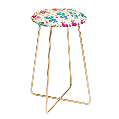 Sharon Turner Candy Rock Counter Stool