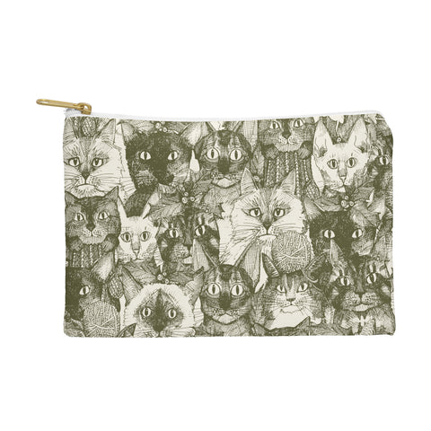 Sharon Turner christmas cats natural Pouch