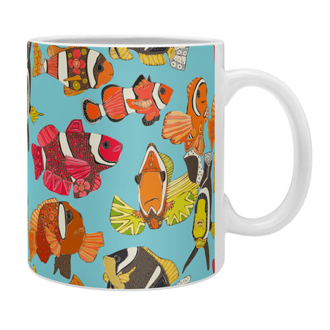 Sharon Turner Clownfish Blue Coffee Mug
