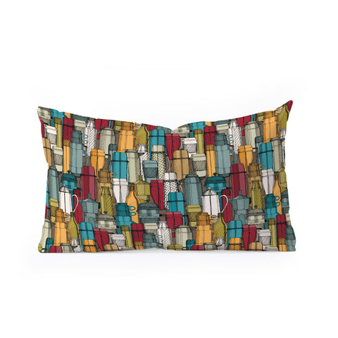 Sharon Turner Coffee Time Oblong Throw Pillow