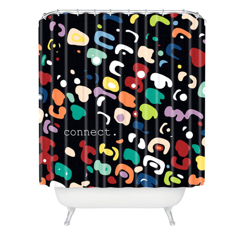 Sharon Turner Connect Shower Curtain