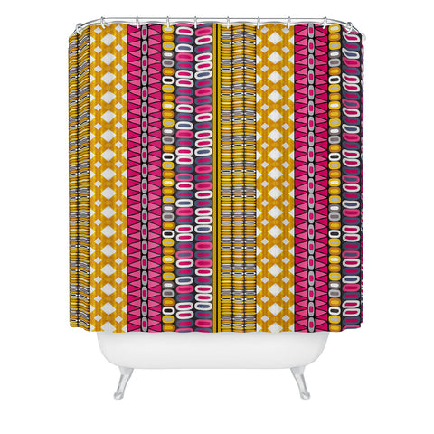 Sharon Turner Delineation Shower Curtain