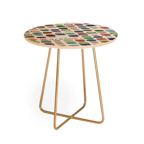 Sharon Turner Dreams 1 Round Side Table