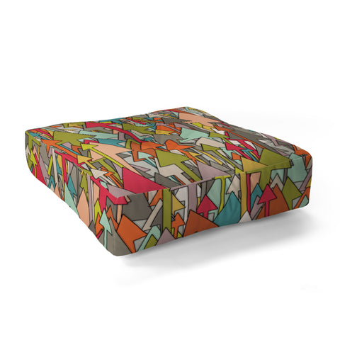 Sharon Turner Earth Up Floor Pillow Square