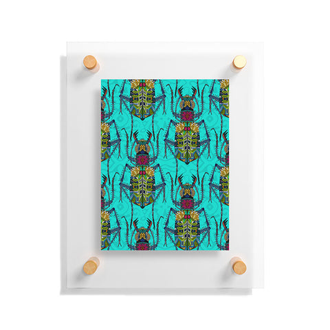 Sharon Turner Flower Beetle Floating Acrylic Print