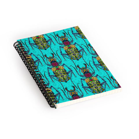 Sharon Turner Flower Beetle Spiral Notebook