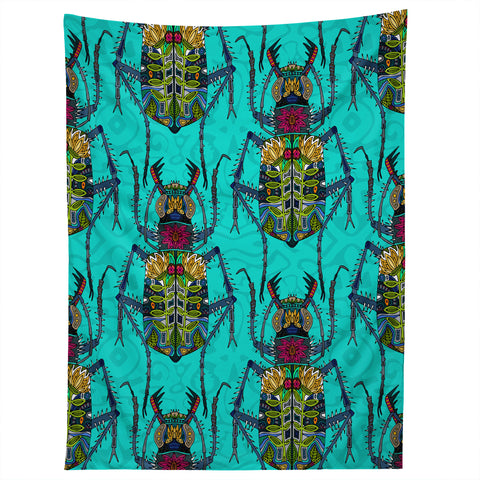Sharon Turner Flower Beetle Tapestry