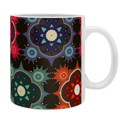Sharon Turner Galaxy Flowers Coffee Mug