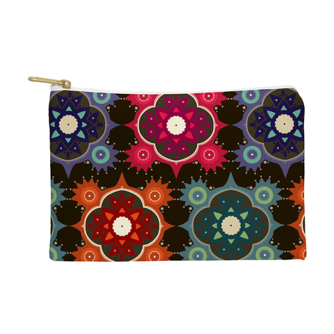 Sharon Turner Galaxy Flowers Pouch