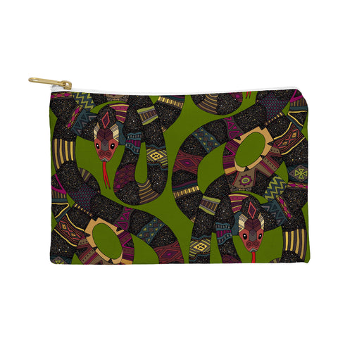 Sharon Turner geo snakes Pouch
