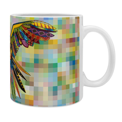 Sharon Turner Harlequin Parrot Coffee Mug